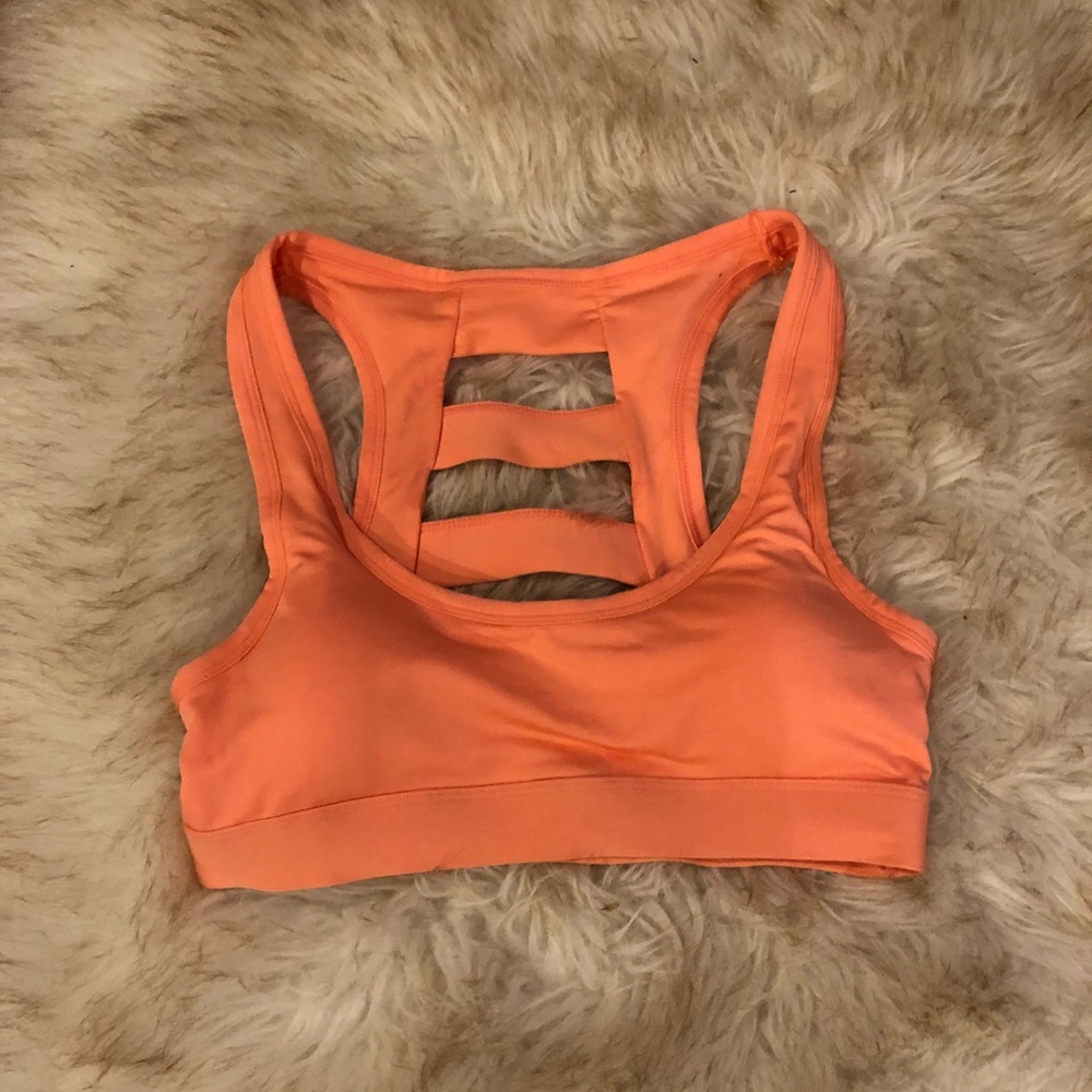 coral rue 21 sports bra